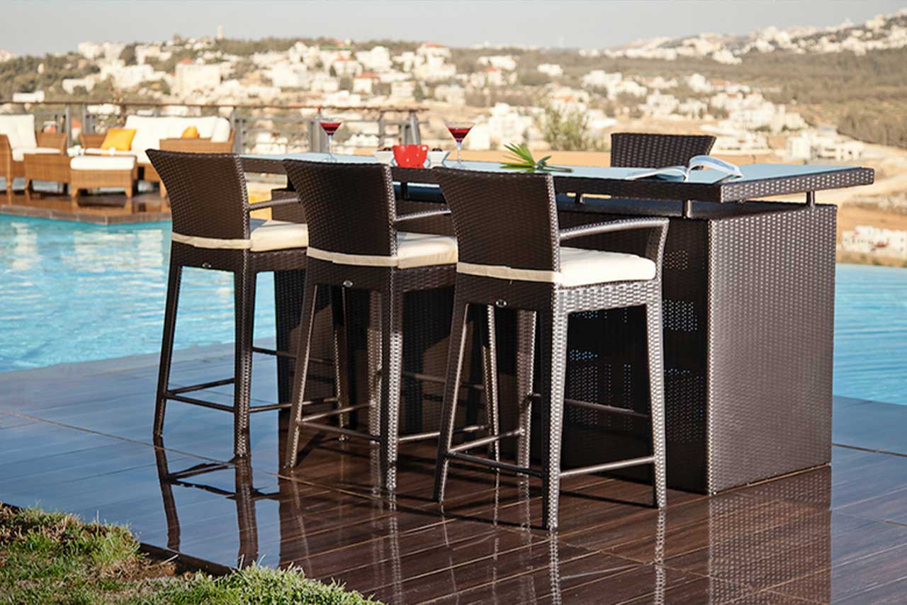 Outdoor furniture PE Wicker set